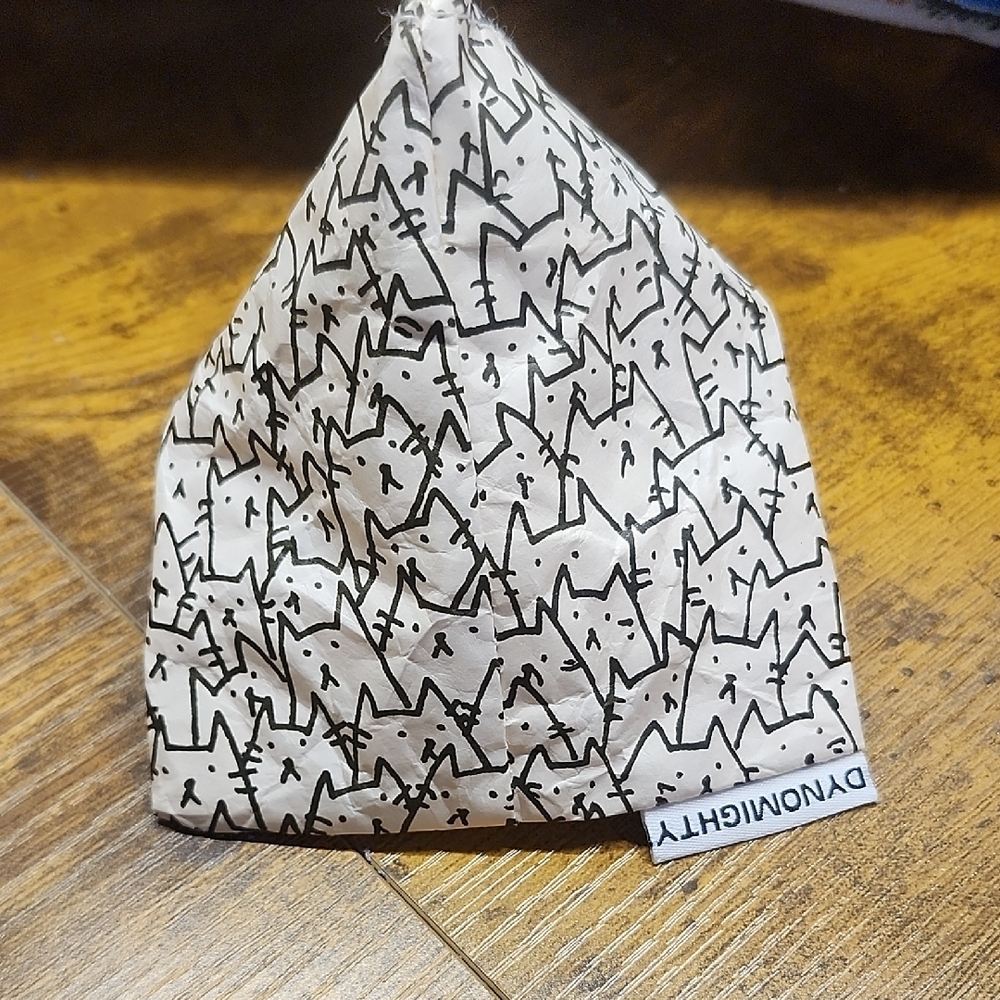 Dynomighty Cat Pattern Mghty Stash Bag Tyvek